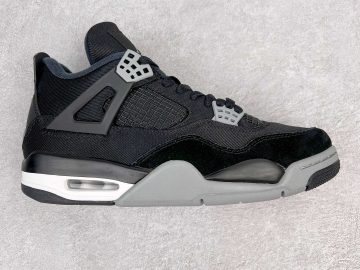 Air Jordan 4 “Black Canvas” DH7138-006