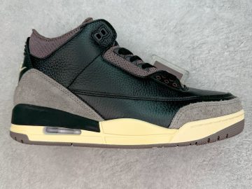 A Ma Maniere x Air Jordan AJ3 “Black” AMM FZ4811-001